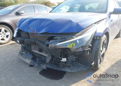 2021 Hyundai Elantra Sel z USA, uszkodzony, nr VIN 5NPLN4AG1MH012717